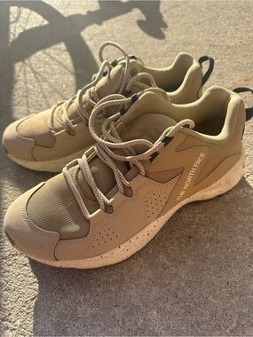 The North Face Tan Mesh Trail Sneakers